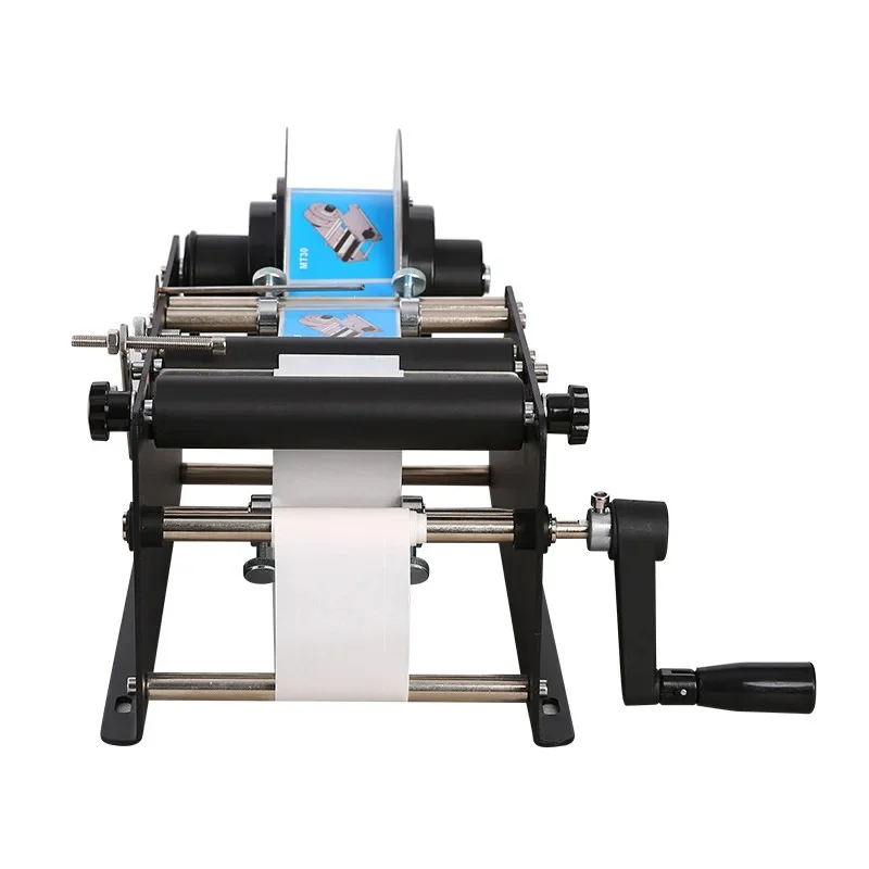 Manual Round Bottle Labeling Machine Small Labeling Machine Non -dry Glue Labeling Machine Handheld Manual Label Machine