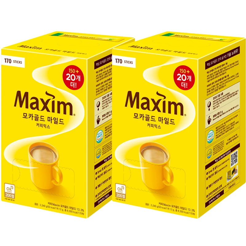 (Maximim) Mocha Gold Coffee Mix 150T+20T X 2Pcs