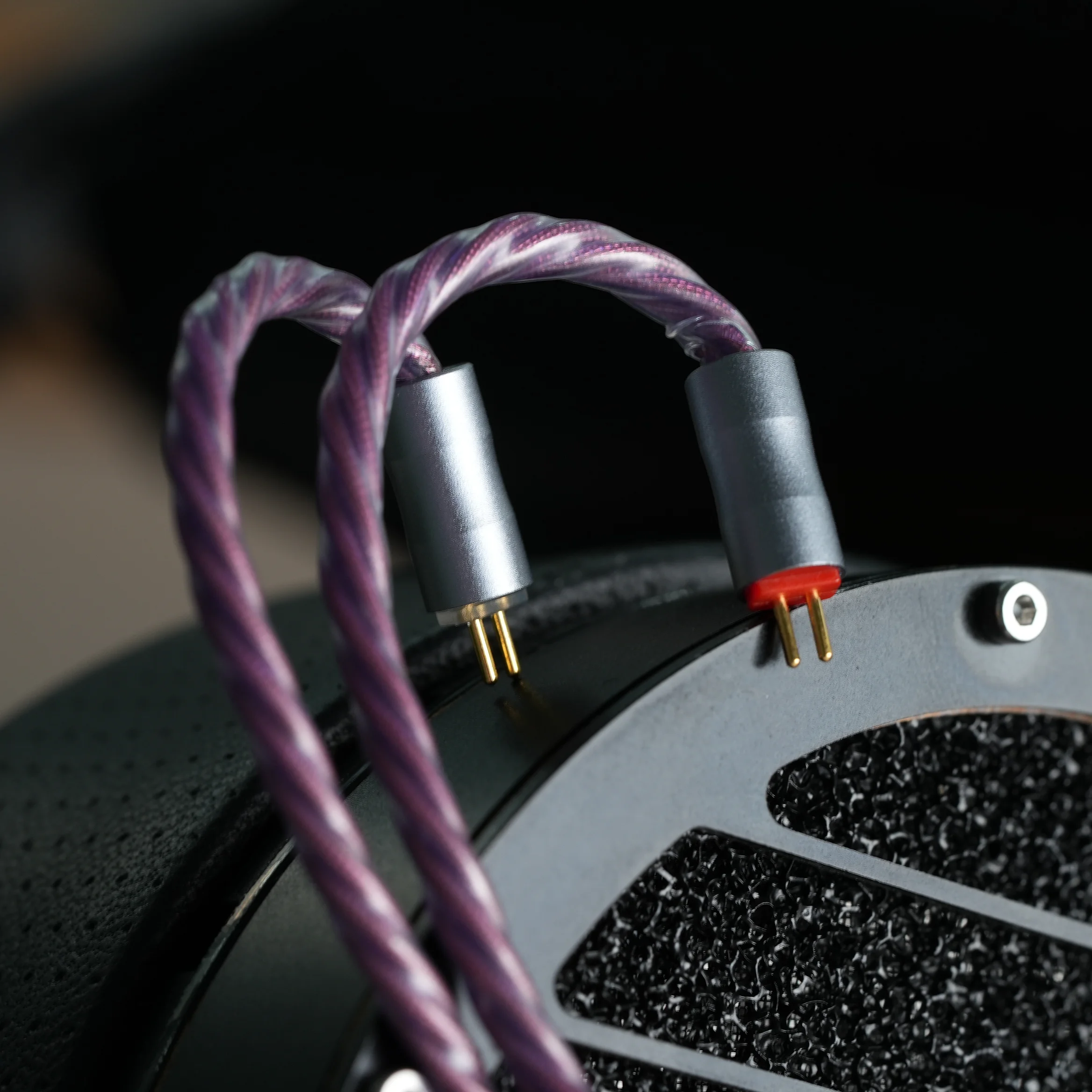 ZiSin-332 8コアHIFIイヤホンアップグレードケーブル、3.5/2.5/4.4mm