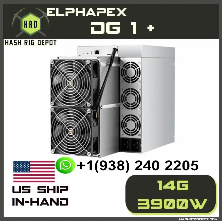 Elphapex DG Home 1 2100M 630W Litecoin Dogecoin Bells Miner