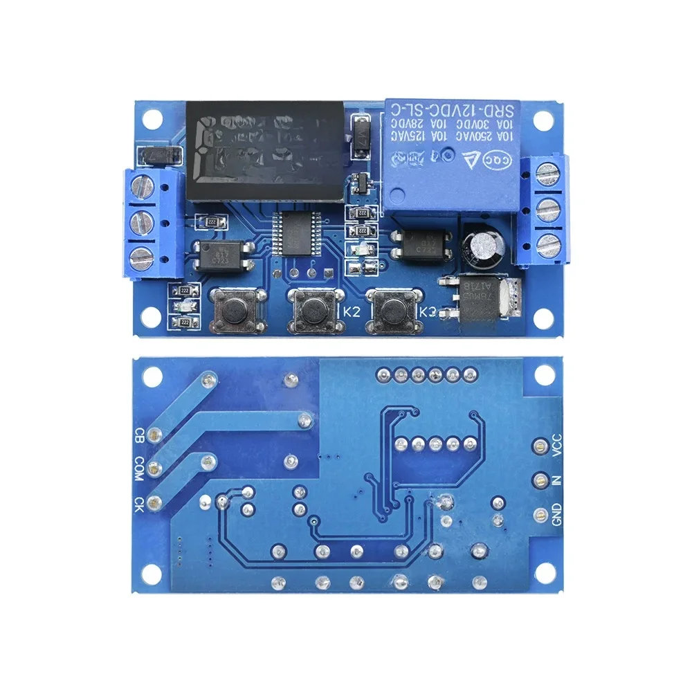 AliExpress occkic DC 12V Digital Tube LED Digital Time Delay Relay Trigger Cycle Timer Delay Switch Circuit Board Timing Control Module
