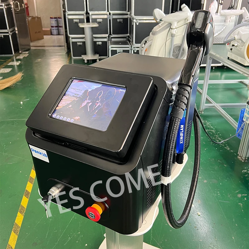 High Quality 808 Diode Laser Hair Removal 3 Wavelength 755nm 808nm 1064nm Diode Permanent Laser Hair Remo