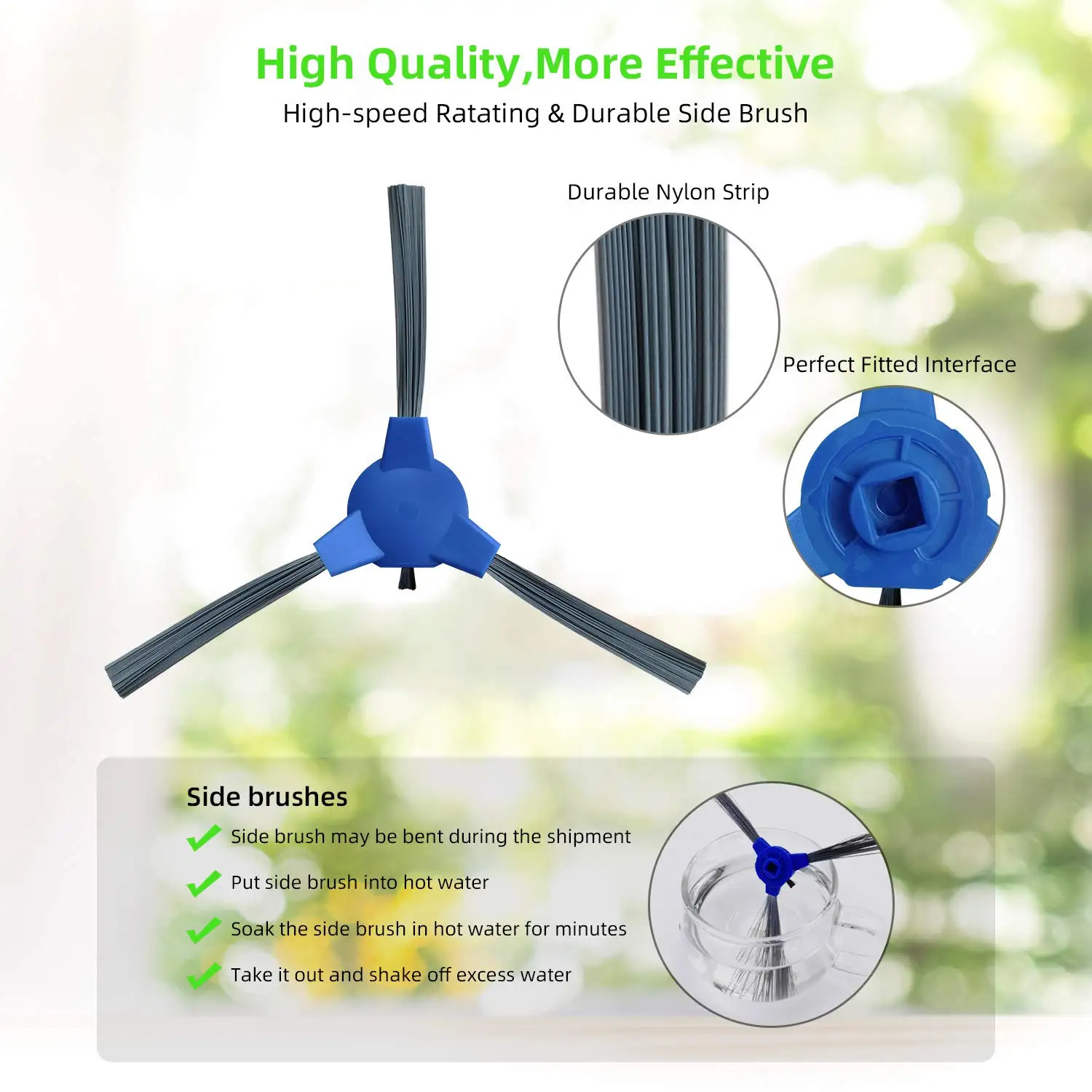 Untuk Eufy Robovac 11S / 25C / 30 / 30C / 35C / 12 / 15T / 15C Robot tipis vakum sikat sisi utama Filter Hepa suku cadang Kit