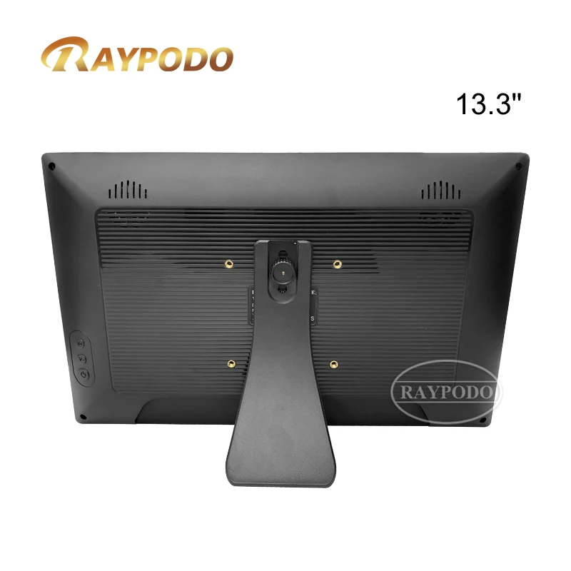 Raypodo-حامل لوحي صناعي ، شاشة عرض لافتات رقمية ، متعدد اللغات ، أندرويد 11 ، RK3566 ، 13.3"