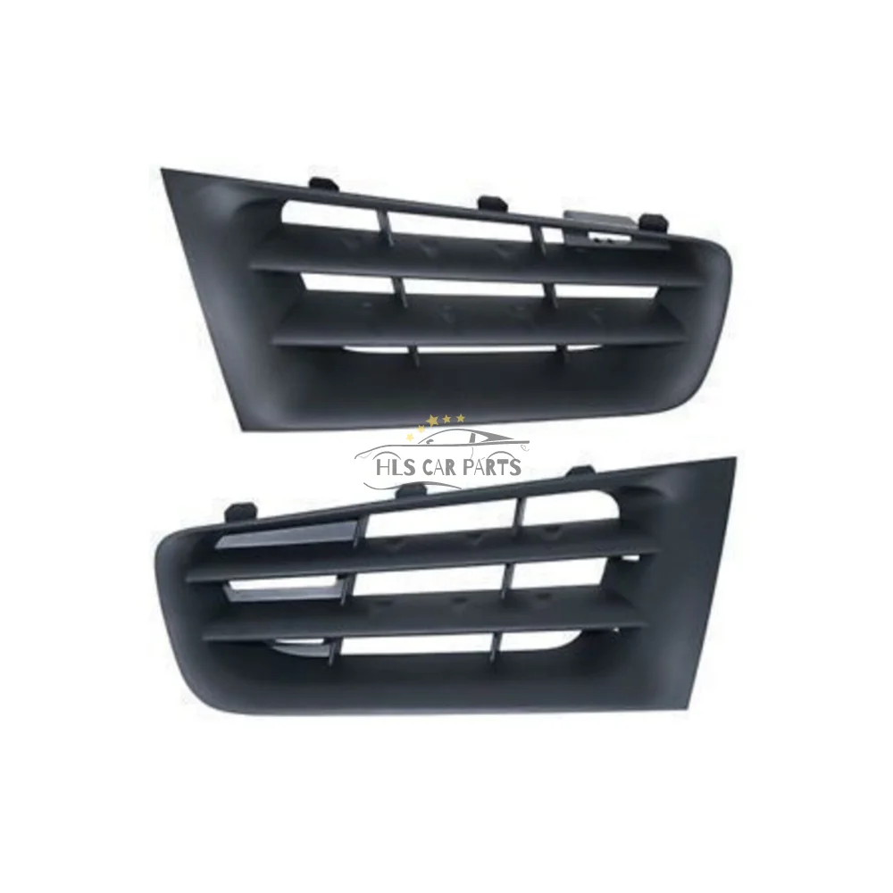 FOR RENAULT MEGANE 2 MK2 2006-2008 FRONT BUMPER UPPER CENTER GRILLE BLACK PAIR SET RIGHT and LEFT 7701476893