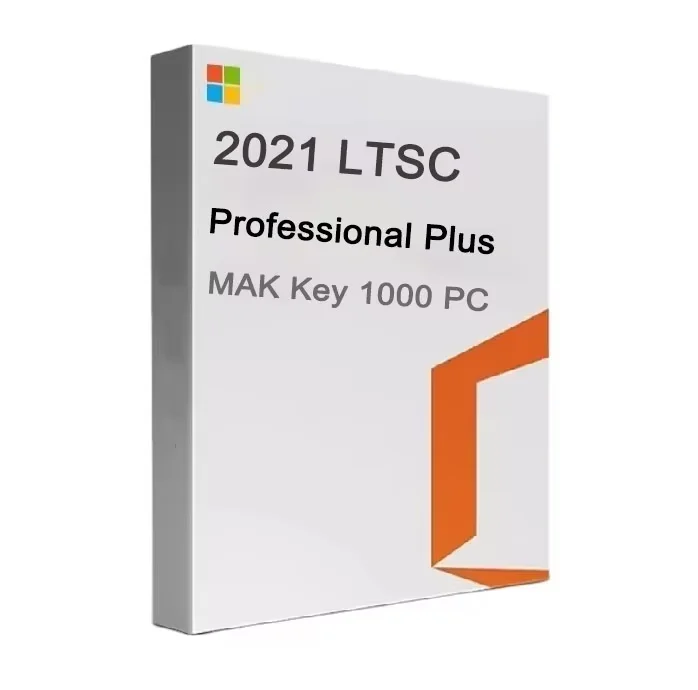 Оригинальная лицензия 2021 LTSC Professional Plus MAK Key 1000 шт.