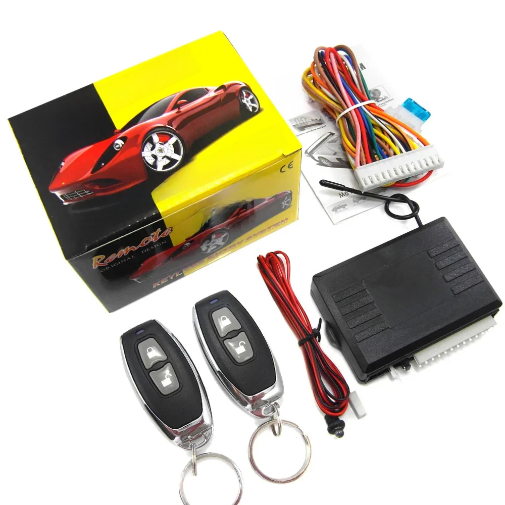 Système d'entrée sans clé universel, dispositif de système d'alarme de voiture, Kit de télécommande automatique, serrure de porte, verrouillage et déverrouillage Central du véhicule