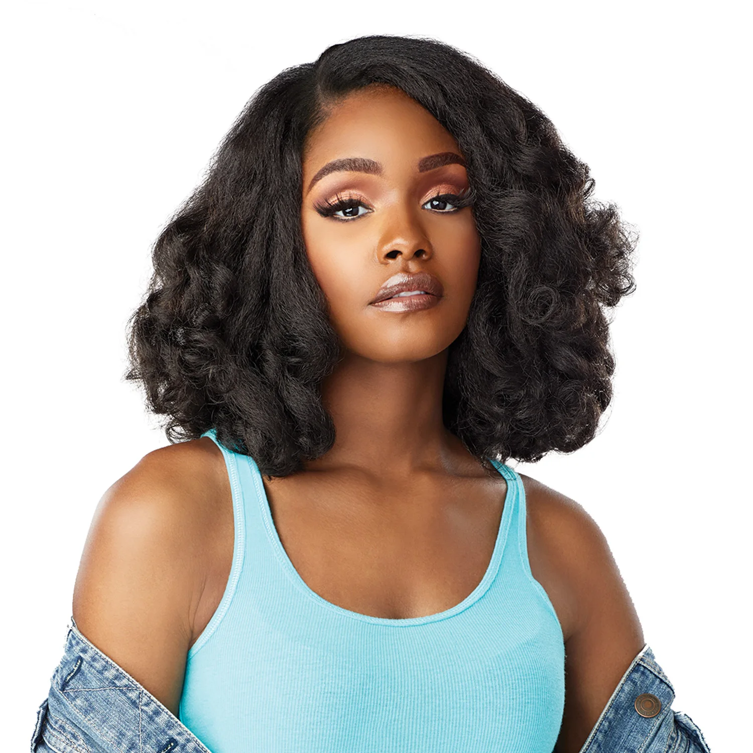 Sensationnel Textured Clip-Ins Weave Curls Kinks N Co Top Lady (Boss Lady) 10