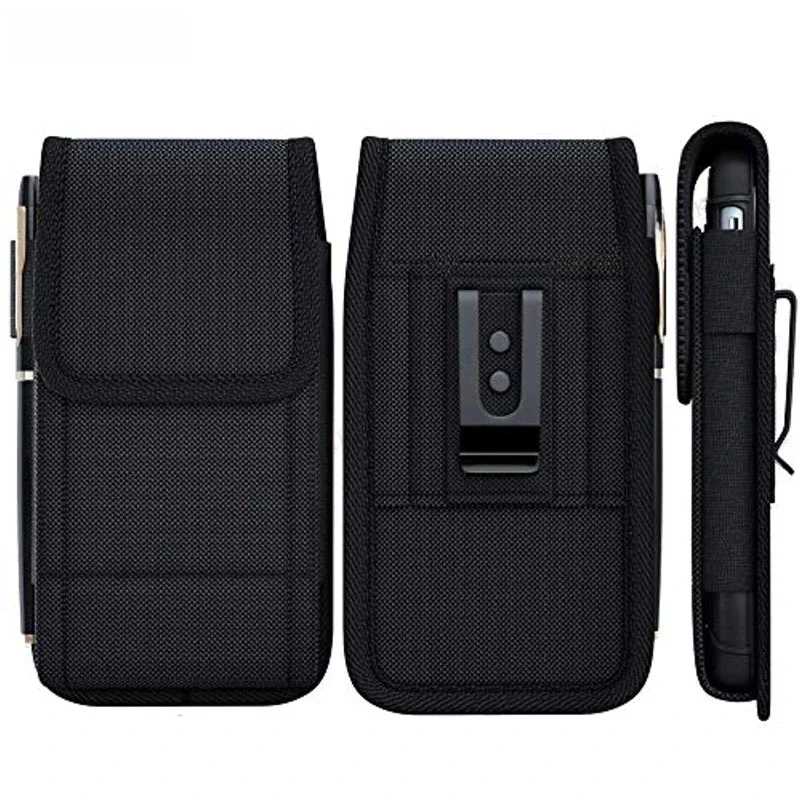Zapinana na pasek torba do Samsung Galaxy S24 Ultra klapki uniwersalna torba na telefon Oxford tkanina kabura na Samsung A05 A05S A15 — zdjęcie produktu 7