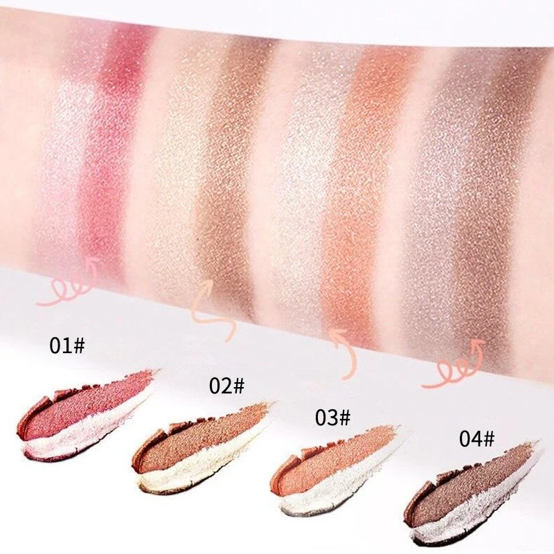 Creëer eenvoudig een tweekleurige oogschaduwstick die soepel uitstinkt voor dagelijkse snelle make-up