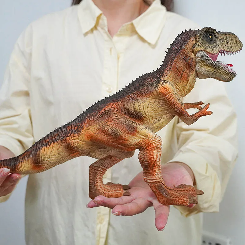 Dinosauro Jurassic Indominus Rex Tyrannosaurus Velociraptor animali modello Action Figures simulazione Brontosaurus Stegosaurus Toys