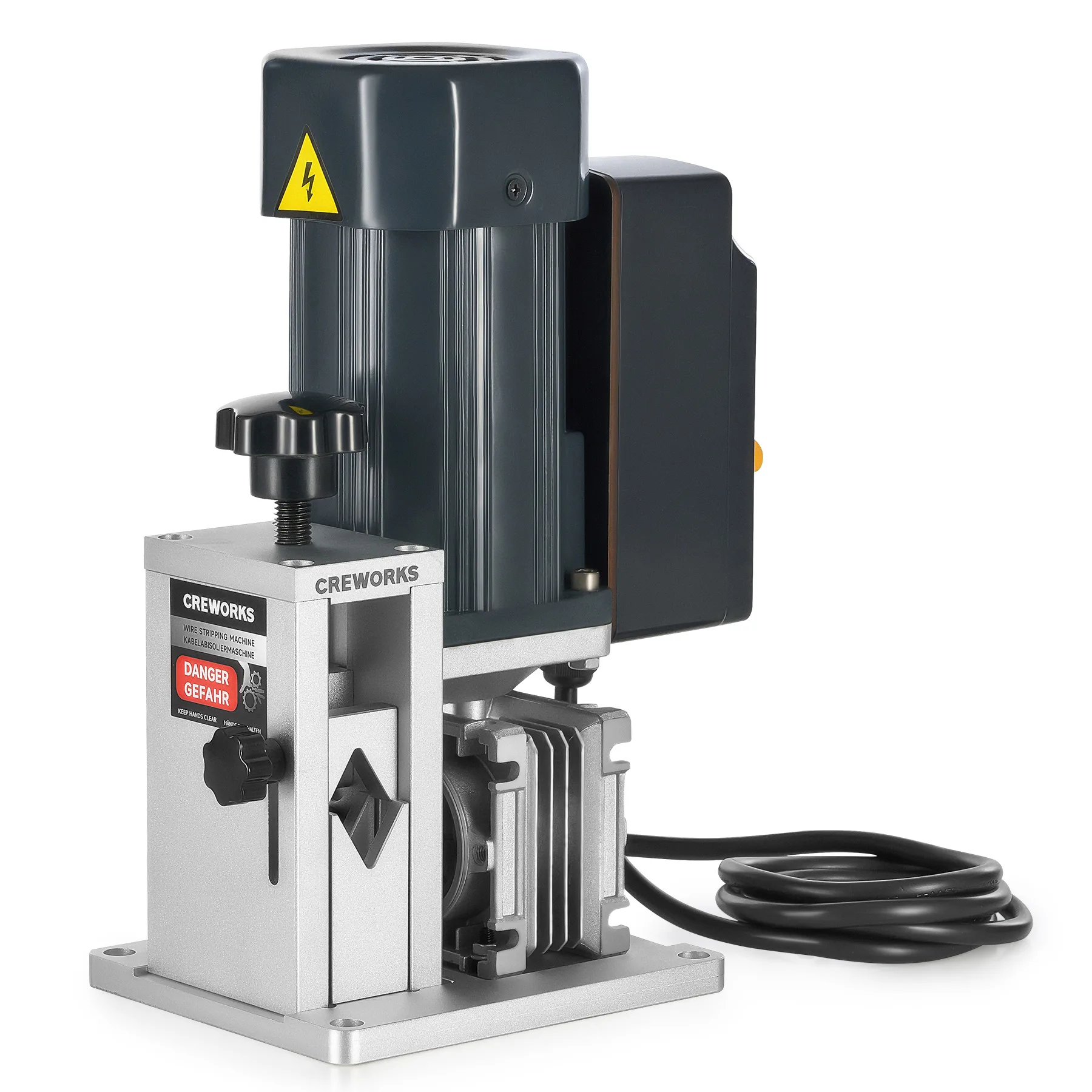 

CREWORKS Electric Wire Stripper for 1.5-23 mm (0.06-0.9 in.) Copper Electrical Cable Recycling