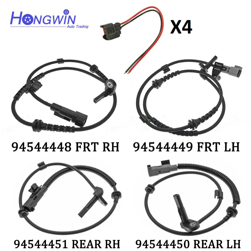 94544448 94544449 94544450 94544451 Front Rear Left & Right ABS Speed Sensor For Chevrolet Aveo Sonic 1.4L 1.6L 1.8L 2012-2016