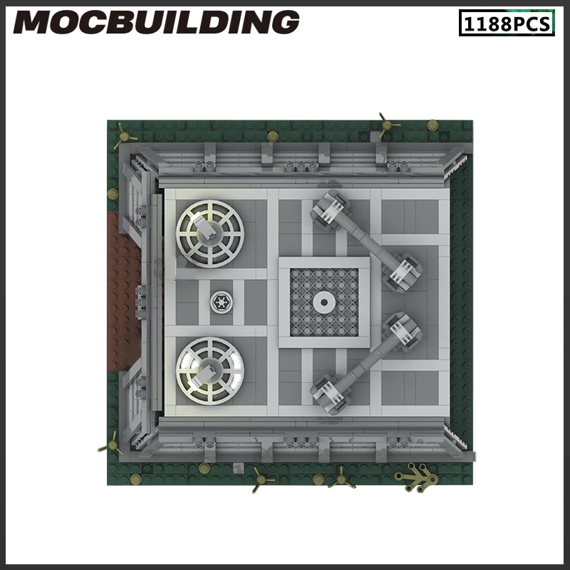 

MOC Building Blocks Space Military Base Fortress Bundle Star Movie Bricks Model Toys Birthday Gifts Christmas Present Collection