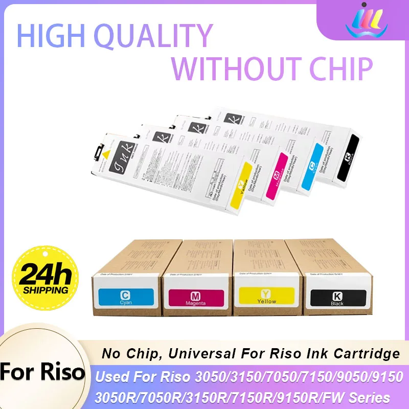 

JMDD Compatible Ink Cartridge Without Chip For Riso Comcolor 7150 7150R 9150 9150R X7050 EX7250 FW2230 GD9630 Seies