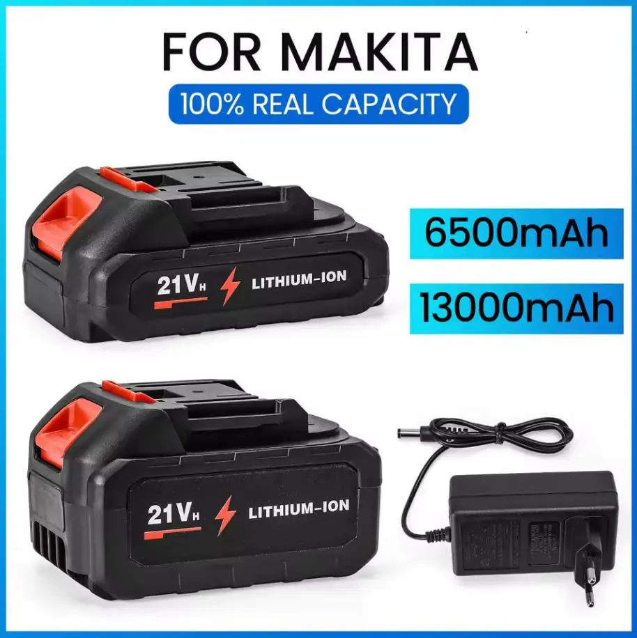 13000mAh para Makita reemplazo de iones de litio Compatible Makita BL1860B BL1860 BL1850 batería de herramienta eléctrica recargable