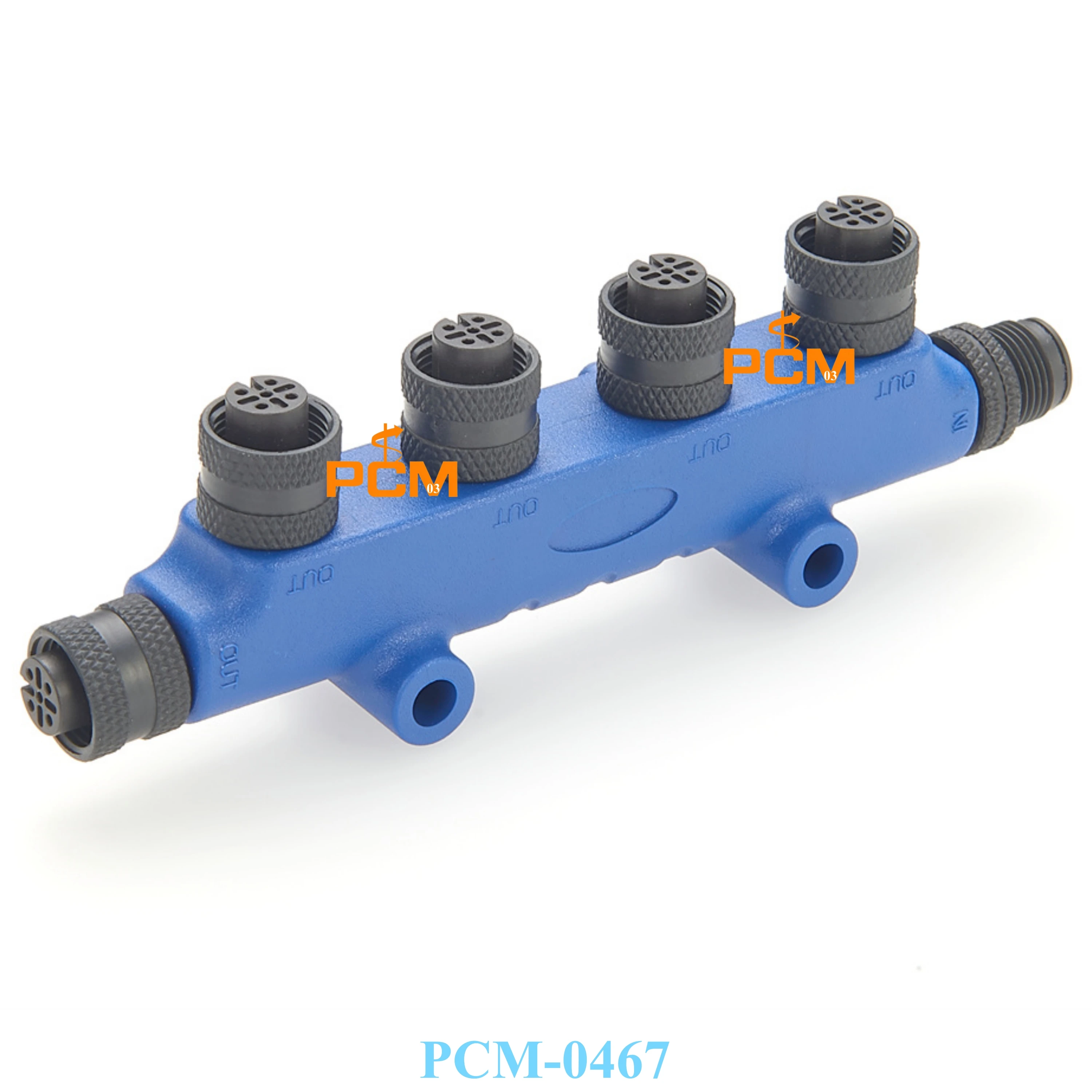 

Заводской 6-контактный Т-образный разъем NMEA 2000, 5 гнездо и 1 штекер, комбинированный Т-образный водонепроницаемый авиационный Т-образный разъем