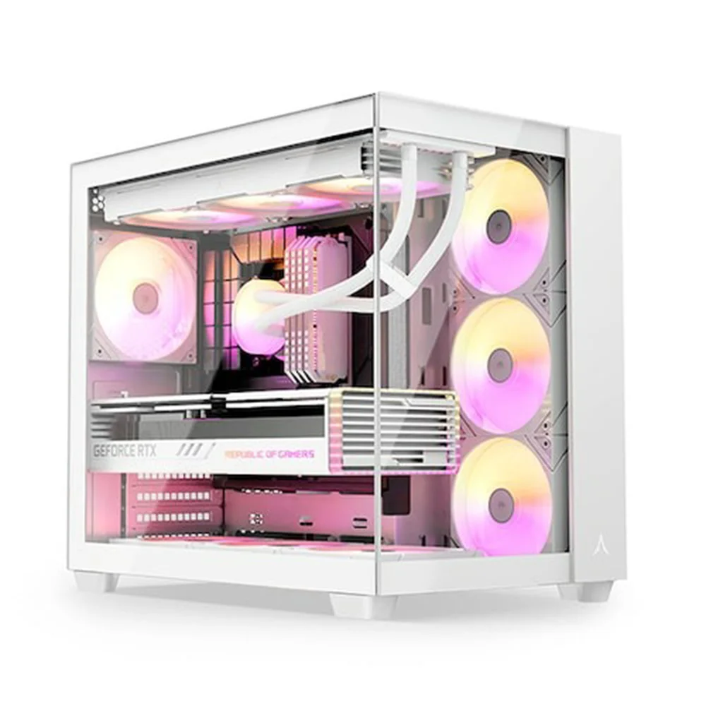 HIT ABKO UD50 Blue Wale ARGB BTF (White) /PC Case/MID Tower/Domestic genuine/Domestic shipping