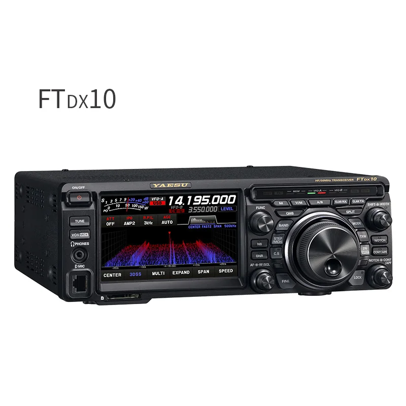 YAESU Yaesu FTDX10 HF 50MHz SDR shortwave radio 100W genuine licensed