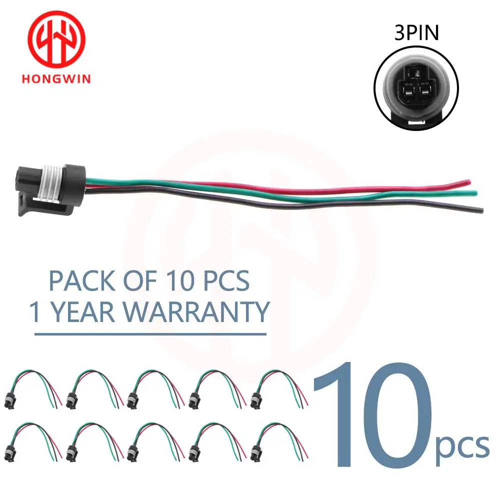 12110192 12065287 3 Pin 3-Way Connettore Alloggiamento Spina Crush Guarnizione Cablaggio Treccia Per Sensore di Pressione Olio Motore o TPS