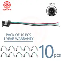 12110192 12065287 Conector de 3 vías de 3 pines, enchufe de carcasa, junta de aplastamiento, arnés de cableado, coleta para Sensor de presión de aceite de motor o TPS