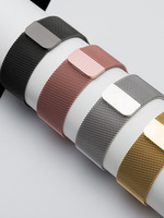 Milanese Loop Strap For Apple Watch Band 44mm 40mm 45mm 41mm 49mm 46 42mm correas bracelet iWatch series 3 6 se 7 8 9 ultra 2 10
