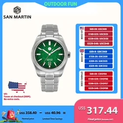 San Martin Original GADA 36/39/42mm JianZhan Dial Men Watch Miyota 9015 Self-Wind BGW-X1 10Bar Sapphire Reloj SN0144GS/X/L-3/4