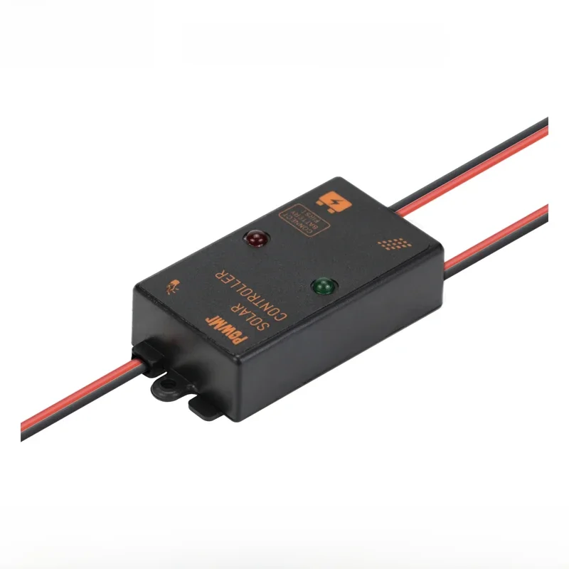 PowMr 5 A 12 V Solarpanel-Laderegler IP67 für kleine Solar-Heimgebrauch, Mini-Solarregler, Last funktionsfähig, 24 Stunden neu