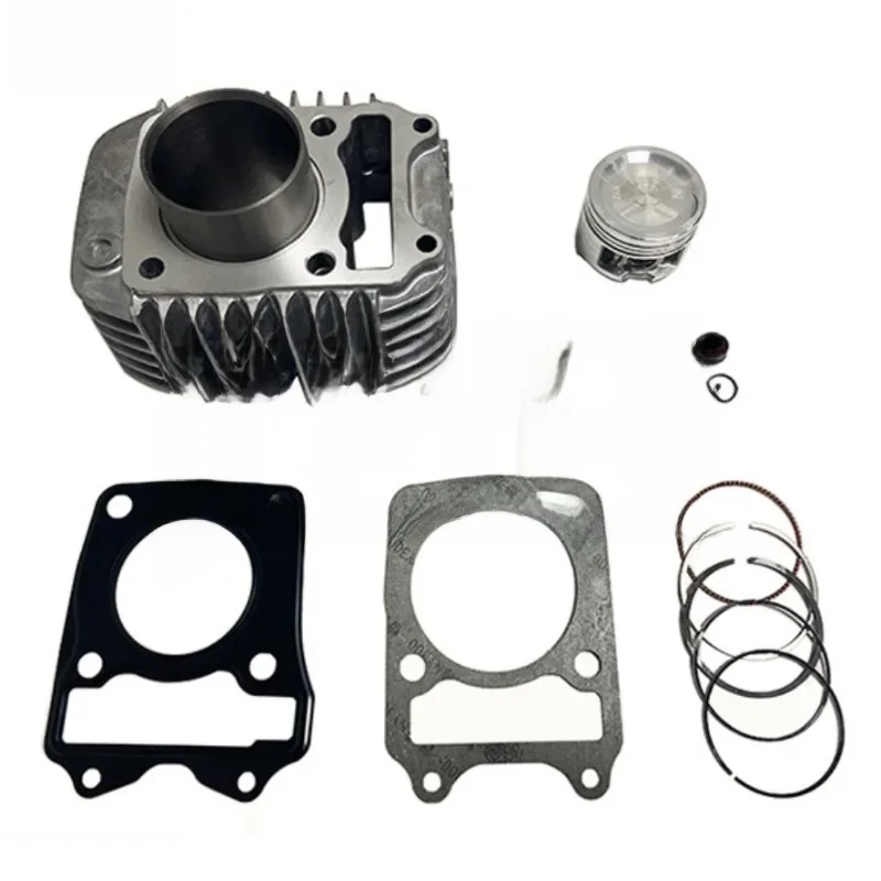 Akcesoria motocyklowe 52.4mm części silnika zestaw cylindrów 125CC silnik do HONDA MSX125 GROM MONKEY Z125 SUPER CUB C125 Motoblock — zdjęcie 2