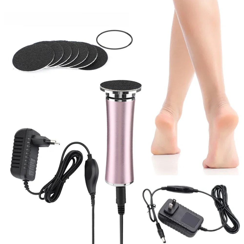 Elektrische vijl voor voeten Pedicure Machine Dode huidverwijderaar Eelt Voetslijptrimmer Oplaadbare voetverzorgingshulpmiddel Scrubber Nieuw - afbeelding 2