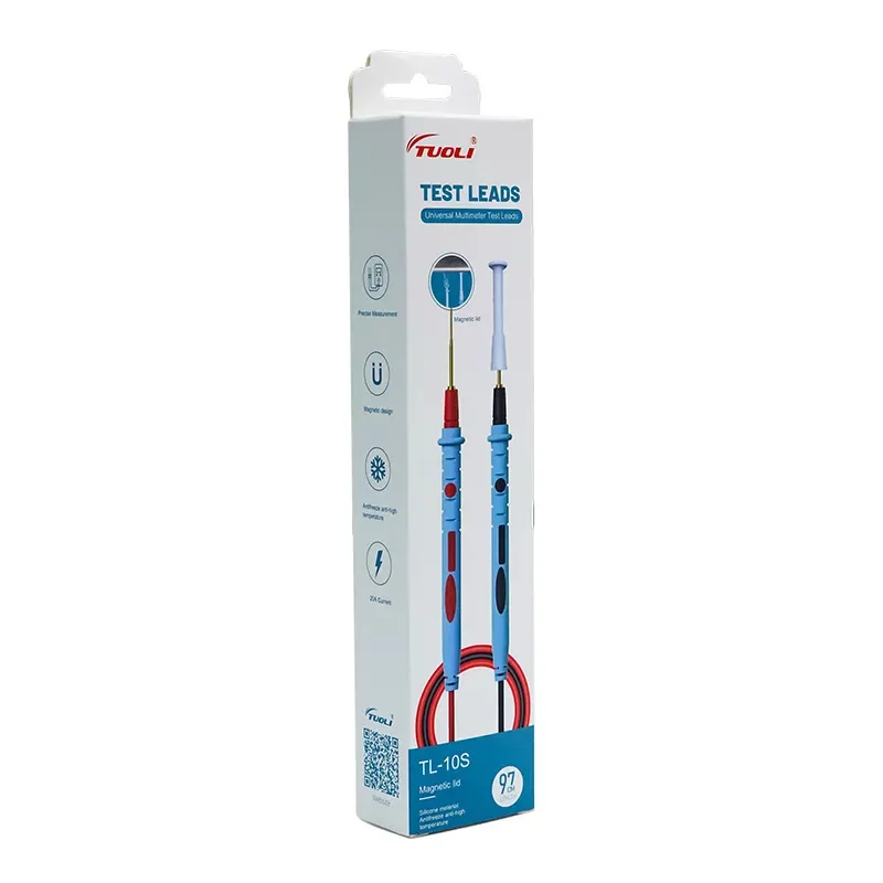 TUOLI TL10S Replaceable Probe Superconducting Probe Accurate Measurement Superconductive Test Leads