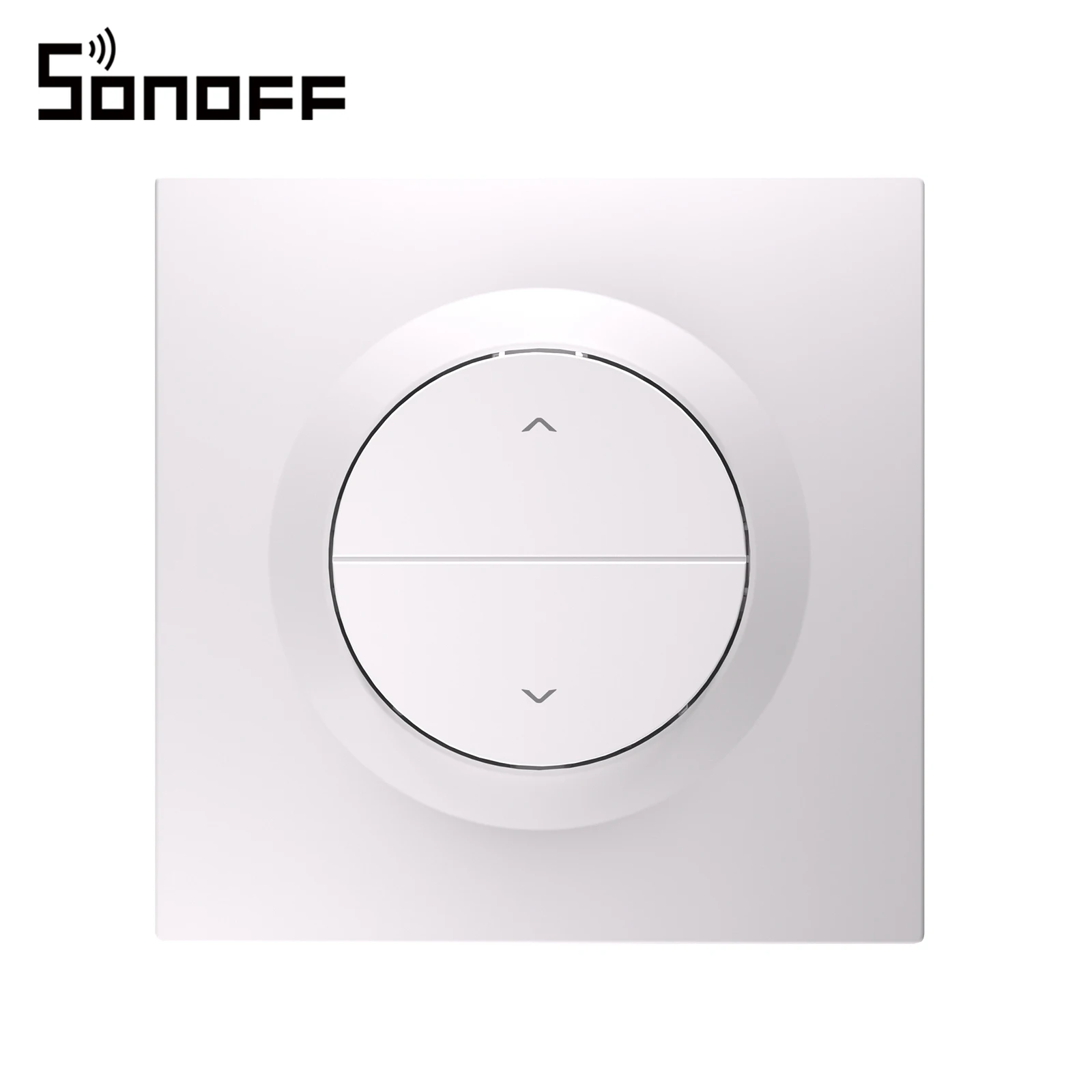 SONOFF ERBS Fusion Series Rollladenschalter Gehäuse – kompatibel mit EU-Unterputzdosen, feuerfestes PC-Gehäuse, Clip-On Design