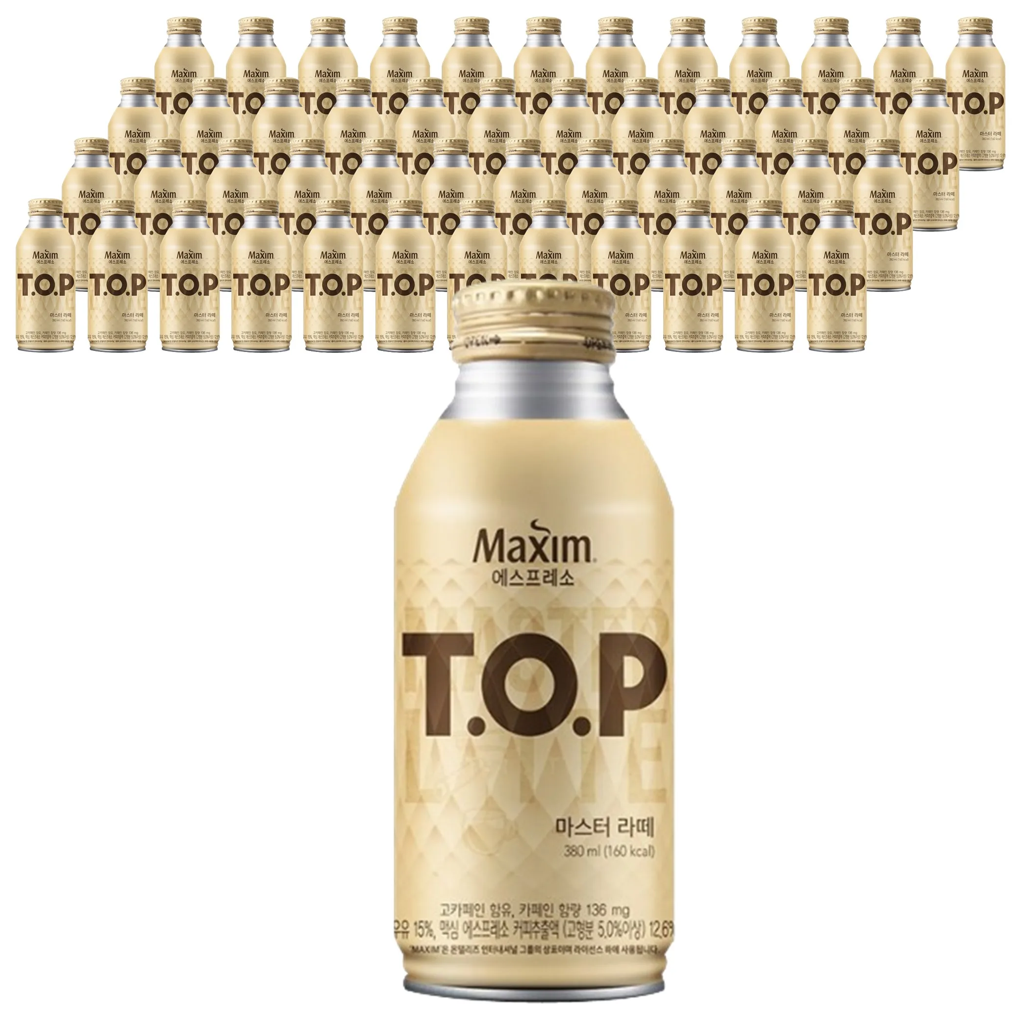 Maxim Tio Pi Master Latte, 380ml, 48 cans