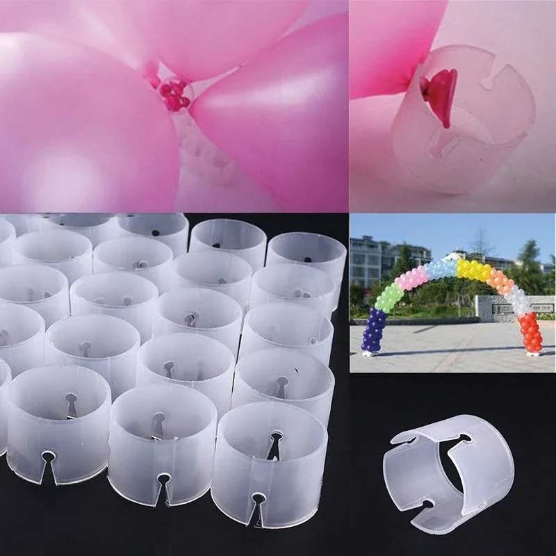 50 stks Boog Ballon Ronde Ring Gesp Bruiloft Opening Mall Deur Beugel Ring Gesp Productie Accessoires - afbeelding 2