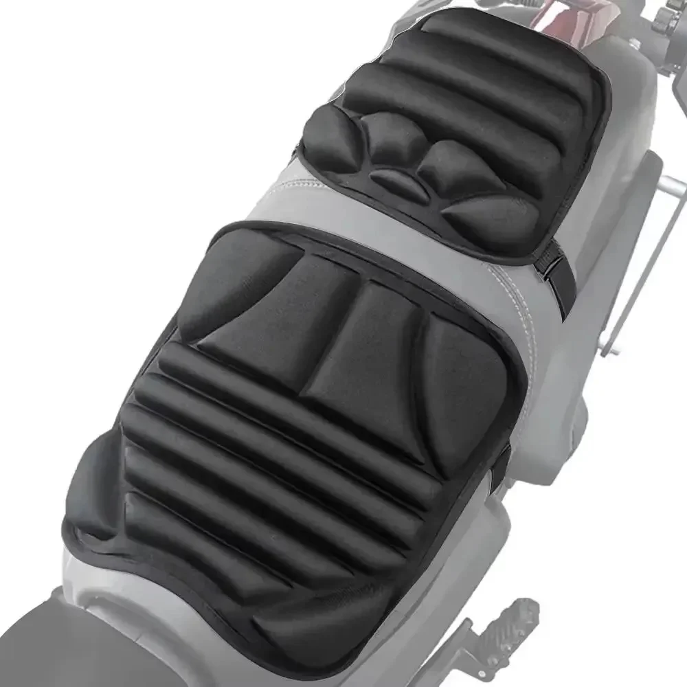 AliExpress CSHWISDOW 2Pcs/Set Motorcycle Seat Cushion, 3D Passenger Bike Seat Pad, Water-Resistant & Shock Absorbent Air Cushion Seat Protection Seat