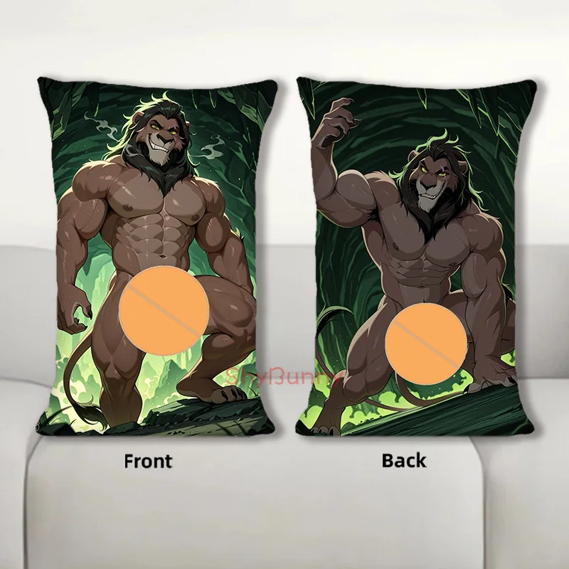 

Dakimakura аниме Лев Sca наволочка для тела диванная подушка двухсторонняя наволочка с принтом 40X60 см