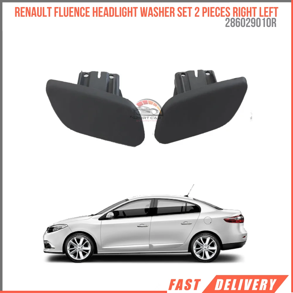 

FOR RENAULT FLUENCE 2009-2012 HEADLIGHT WASHER SET 2 PIECES RIGHT LEFT HIQUALITY FAST SHIPPING OEM 286029010R