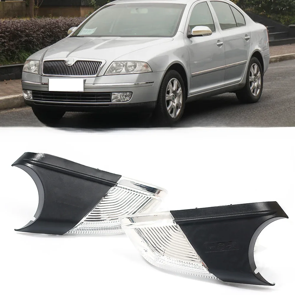 Światło kierunkowskazu LED lampa lusterko wsteczne lusterko boczne 1Z0949101C dla Skoda Octavia MK2 A5 2004 2005-2013 dla VW Polo 2005-2009 — zdjęcie 2