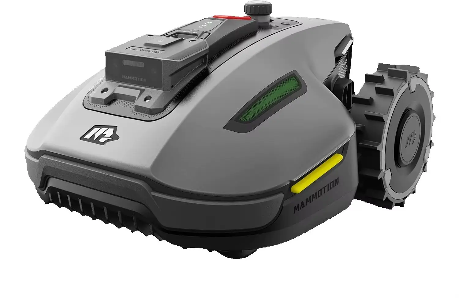 Mesin Pemotong Rumput Robot YUKA mini 700 ASLI untuk Pemosisian RTK Penglihatan AI Ultrasense 0,17 Acre dengan Garasi