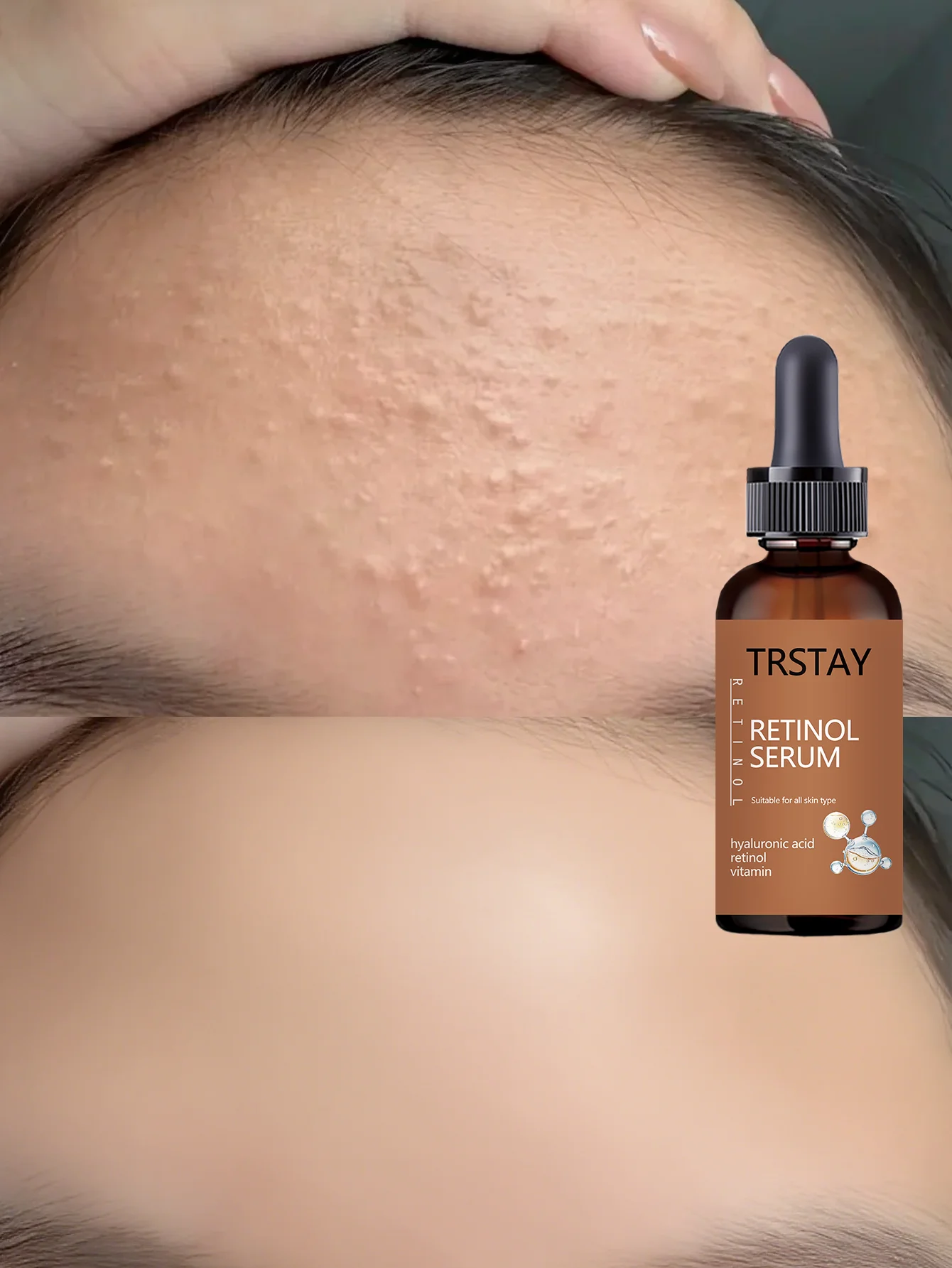 Hydrating Facial Oil for All Skin Types 24H Moisture Lock Nourishing Serum Instant Relief Essential Hydration Skin Care Treatmen - Image 3