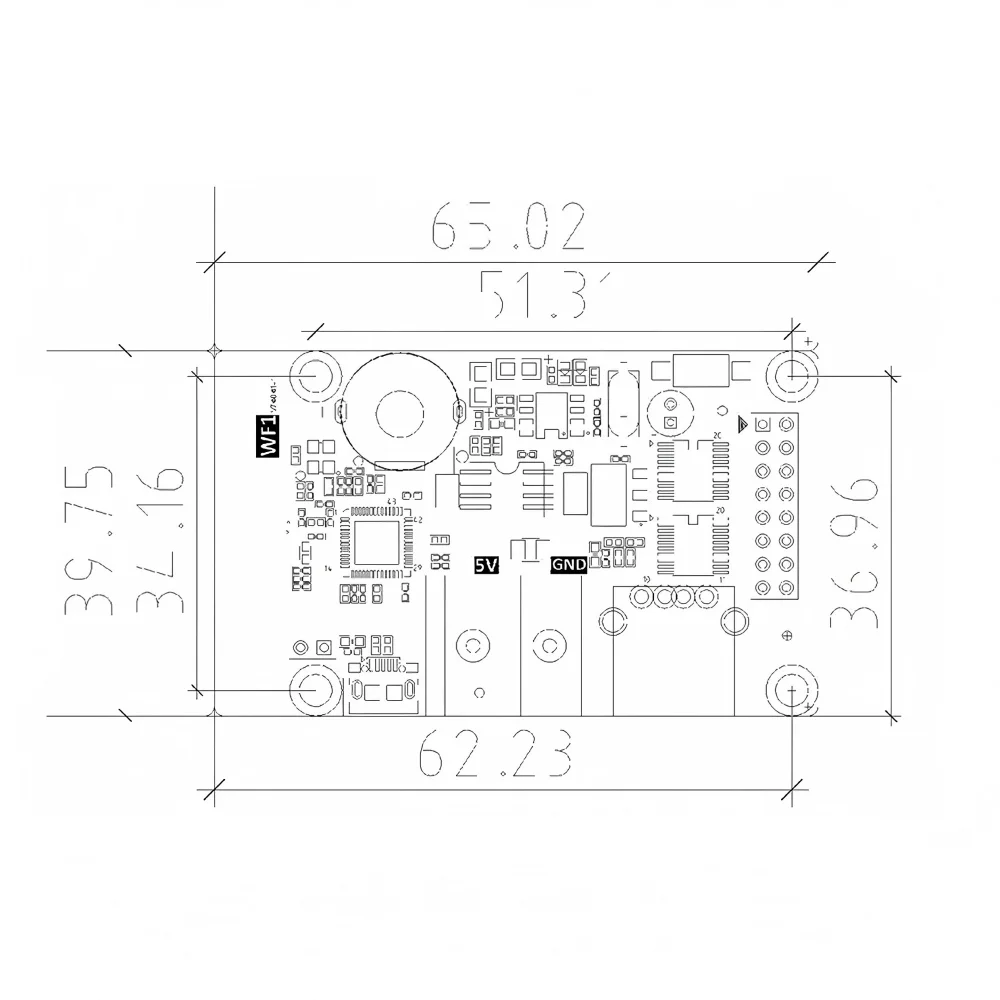 HD-WF1 RGB LED Screen Wi-Fi Controller  for door lintel store/signboard/Vehicle-mounted /led screens