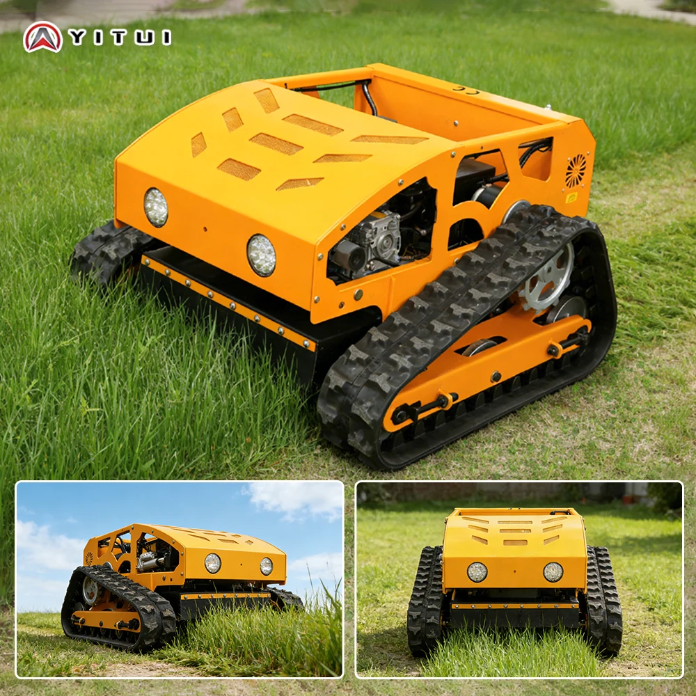 Cortacésped Inteligente Personalizado con Navegación GPS, Funcionamiento Multimodo, Diseño Específico para Jardín, Recortadora de Césped Inalámbrica Automática con Control Remoto