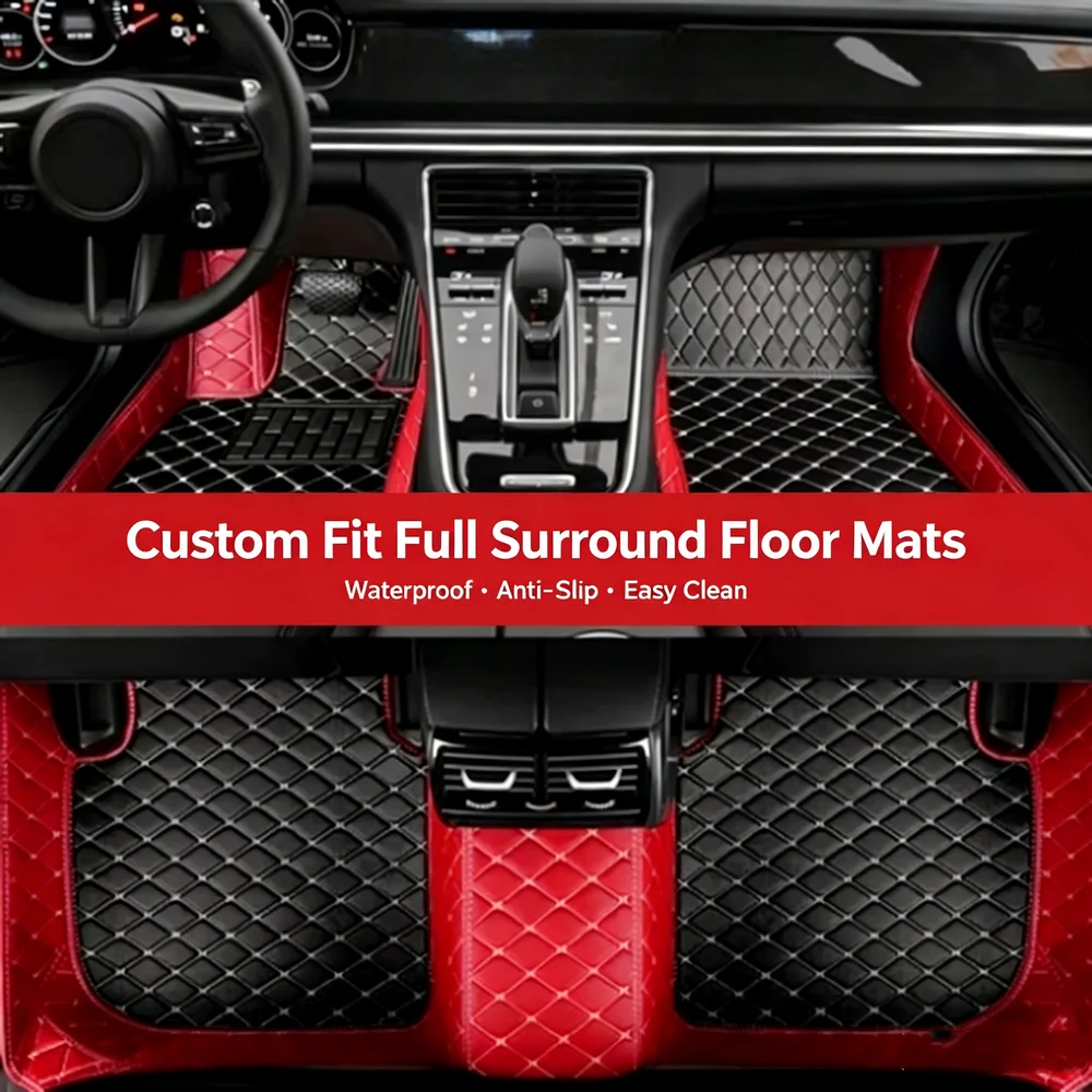 Tapis de protection de sol pour voiture écologiques, pour Nissan Ariya Evolve J120 2022-présent, 5 places, toutes saisons, TPE, imperméables, anti-salissures, antidérapants, doublures automobiles