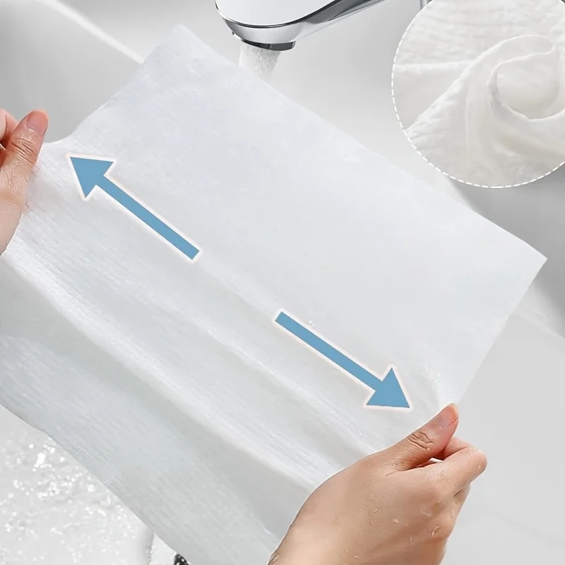 28pcs Compressed Towel Travel Disposable Face Towel Cleaning Quick Drying Towel Pure Non-Woven Fabric Wipes Makeup Towel - Image 3