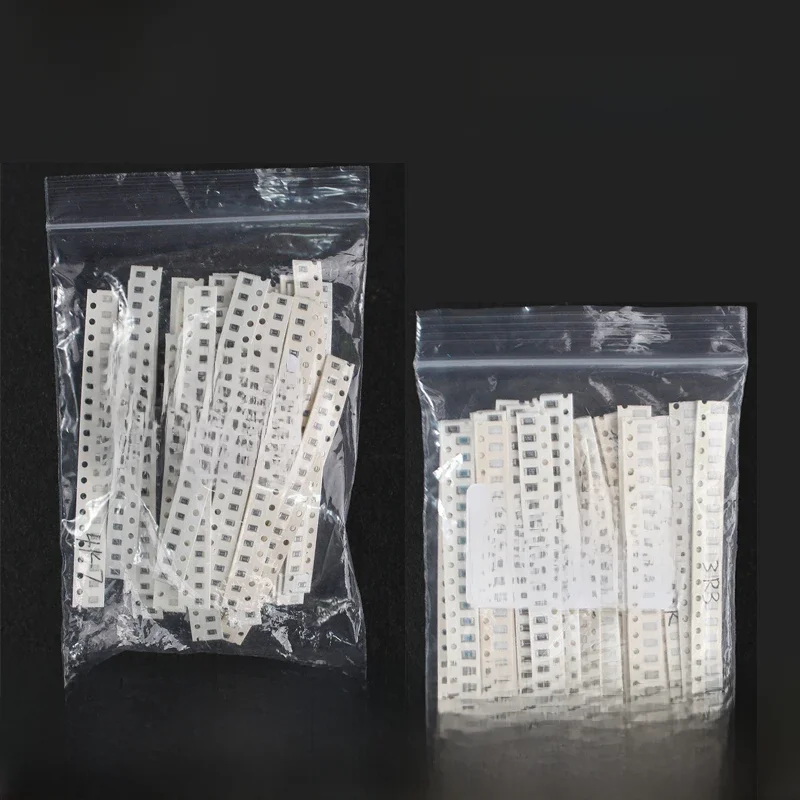 660 pièces résistance SMD 0603 0805 1206 1% résistance Kit assorti 1 Ohm - 1 M Ohm résistances à puce