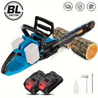 Seeiswork-brushless electric saw, 16-inch cordless chainsaw, handheld power tools, woodworking cutter for 18V Makita battery
