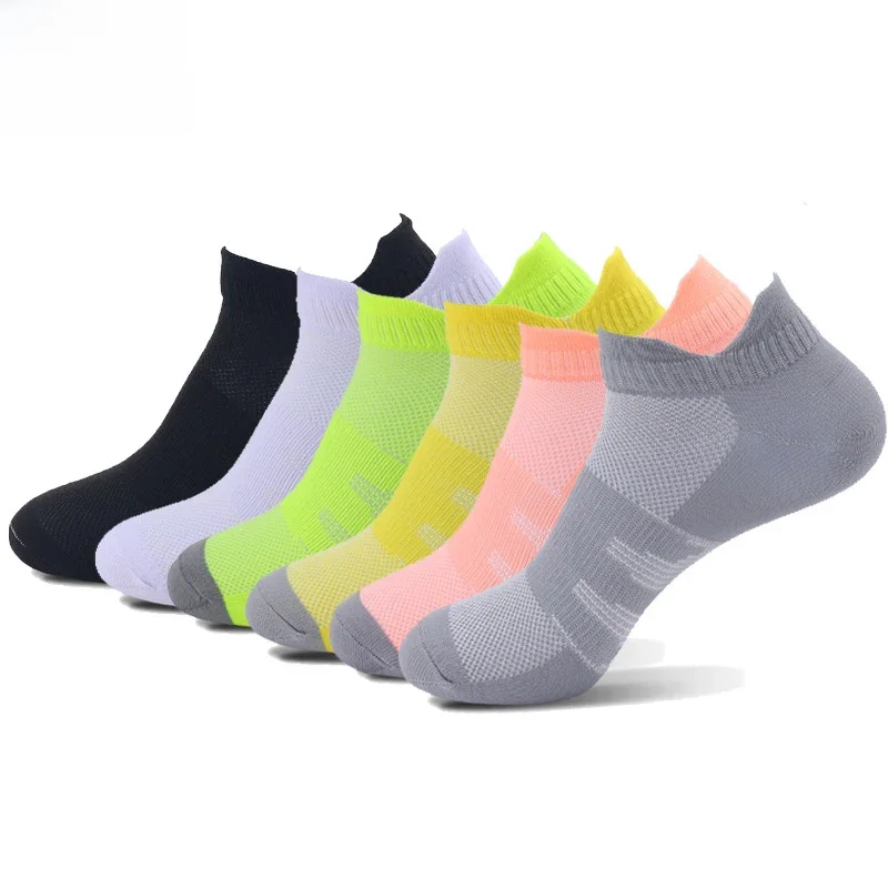 AliExpress UK VERIDICAL Nylon Ankle Sport Socks Compression Men Women Breathable Quick-Drying Deodorant Invisible Bike