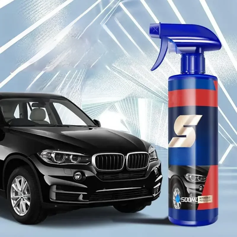 500 ml 3 w 1 Lakier ceramiczny w sprayu do naprawy lakieru samochodowego Powłoka ochronna do usuwania zarysowań lakieru samochodowego Auto Polerowanie natryskowe — zdjęcie 2