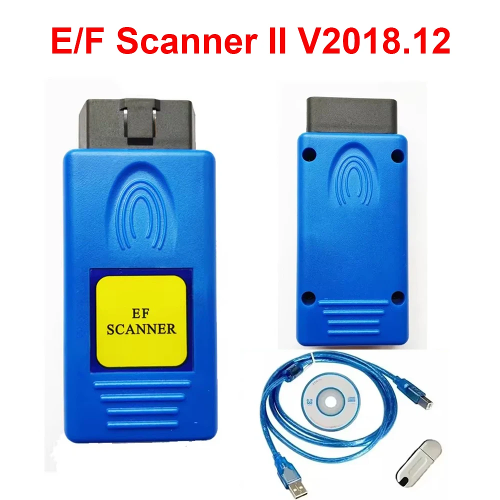 

New V2018.12 E/F Scanner II Full Version for BMW EF Scanner OBDII Diagnosis Milea-ge Correction and Coding 2018.12