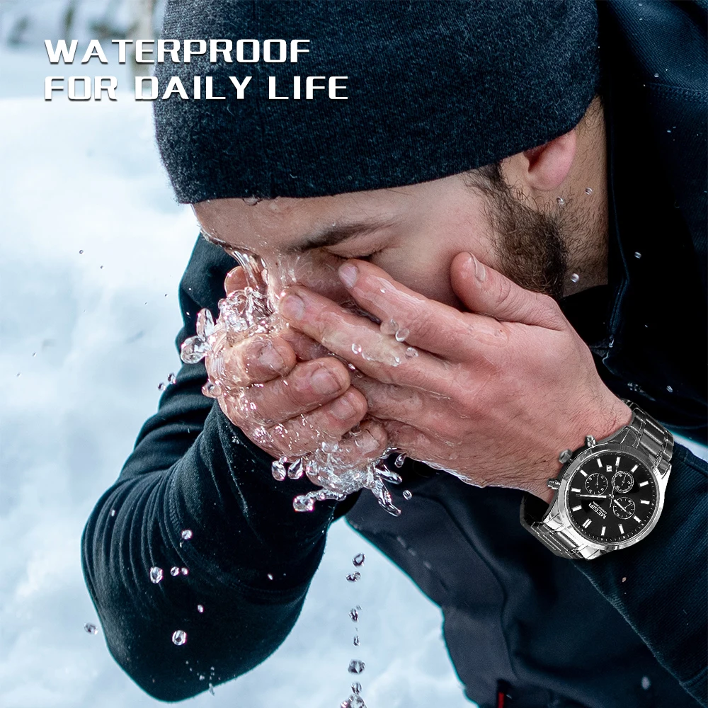 MEGIR Merk Mode Heren Sport Qu - Smartwatch Watches For Men Digital recensie en prijs
